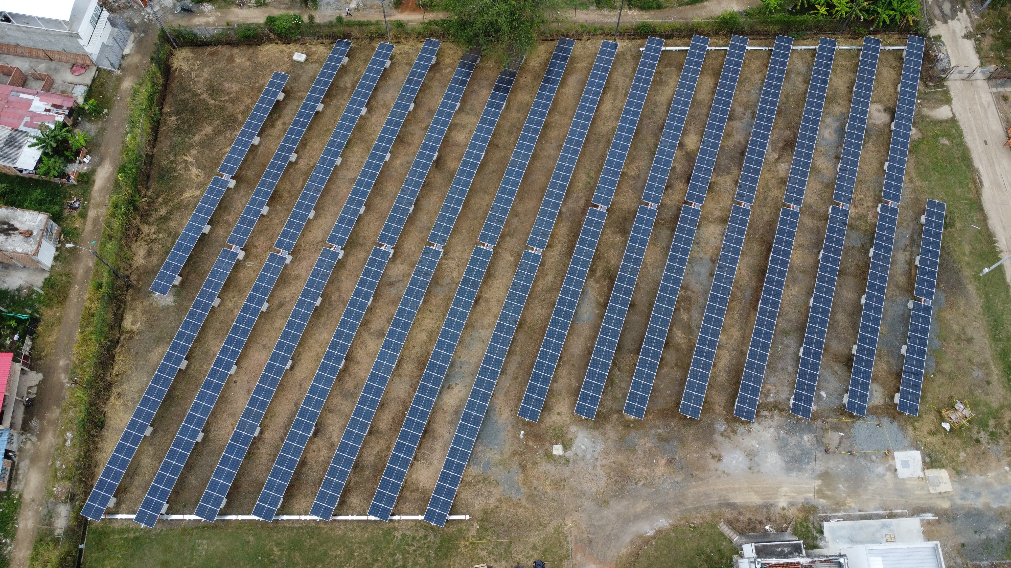 planta solar fotovoltaica de generación distribuida