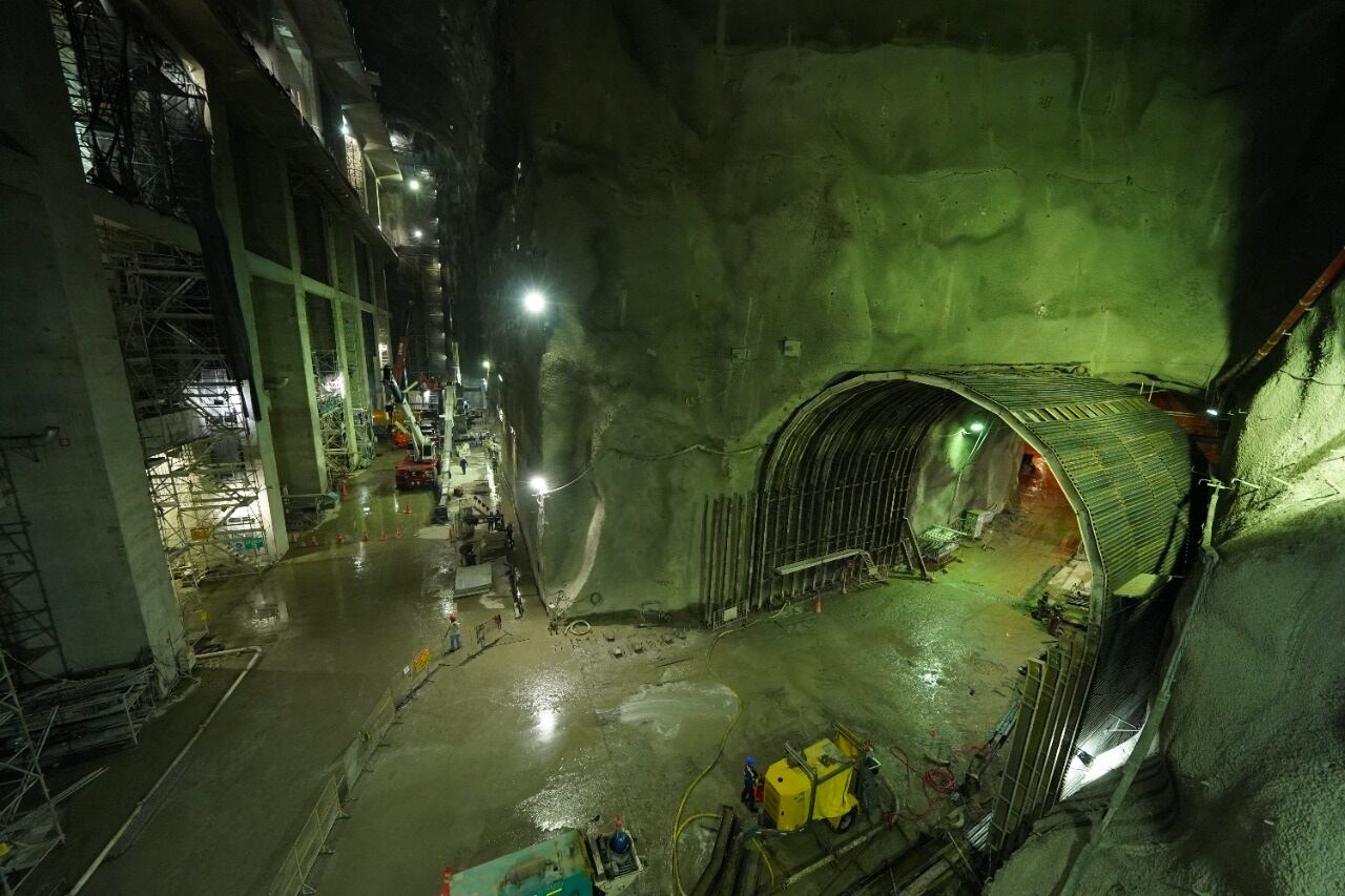 Avance de obras en Hidroituango. Fotos: EPM