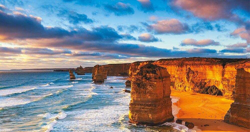Apollo Bay, además de la panorámica, ofrece buena comida y souvenirs