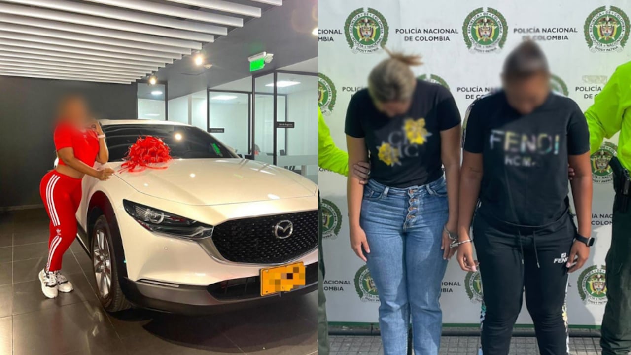 Influencer paisa capturada por la Policía Nacional y la Fiscalía en Antioquia.