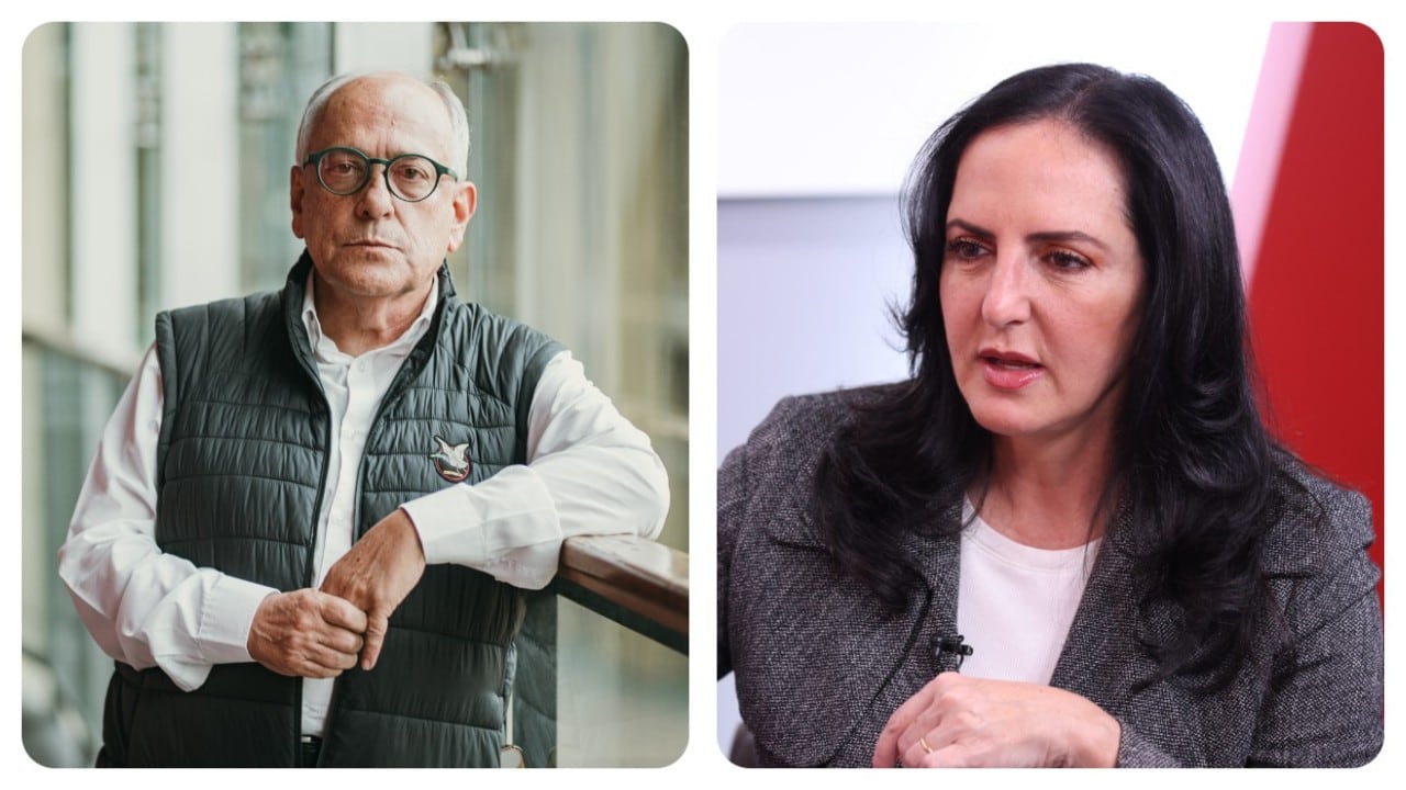 José Obdulio Gaviria y María Fernanda Cabal.
