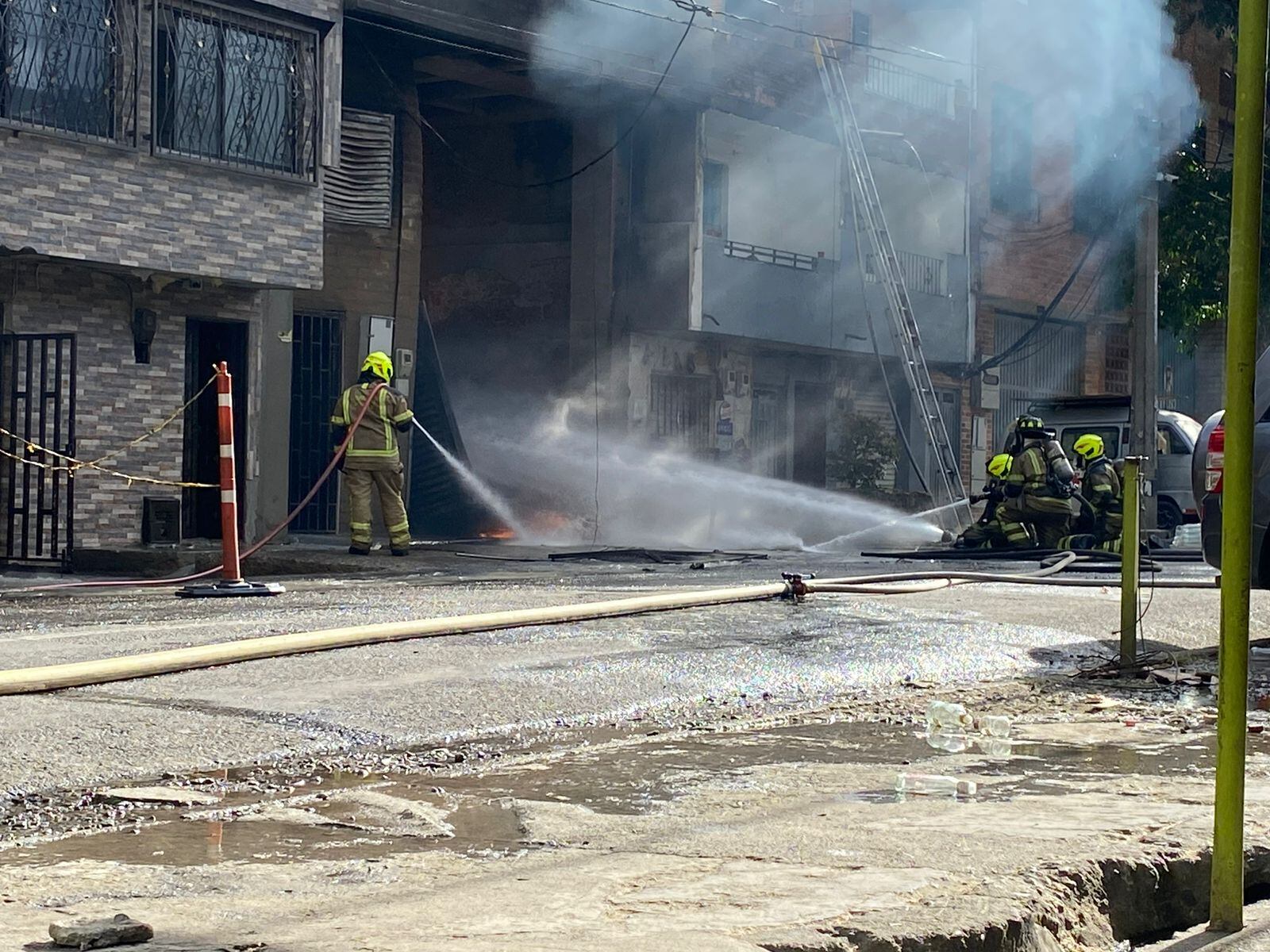 Un total de cuatro personas han resultado lesionadas