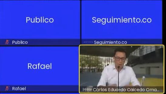 Carlos Caicedo, gobernador del Magdalena, se declaró inocente en proceso por el Coliseo Gaira.