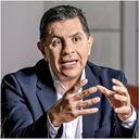 El alcalde de Cali, Jorge Iván Ospina, y la jefe de gabinete, Laura Sarabia.