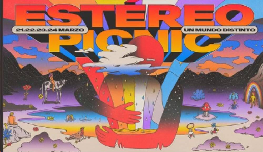 Cartel oficial de Estéreo Picnic 2024