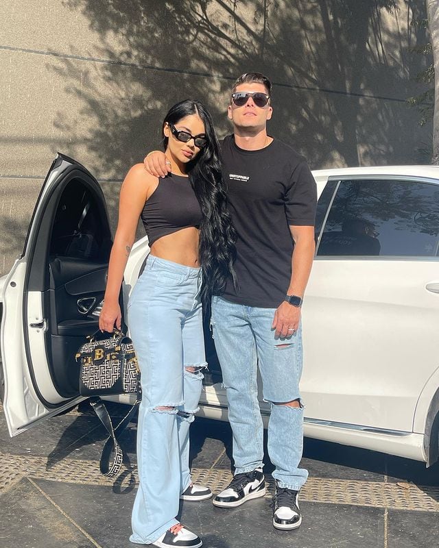 La Segura y su novio