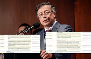 Lo que Gustavo Petro conoció sobre el círculo cercano de Verónica Alcocer.