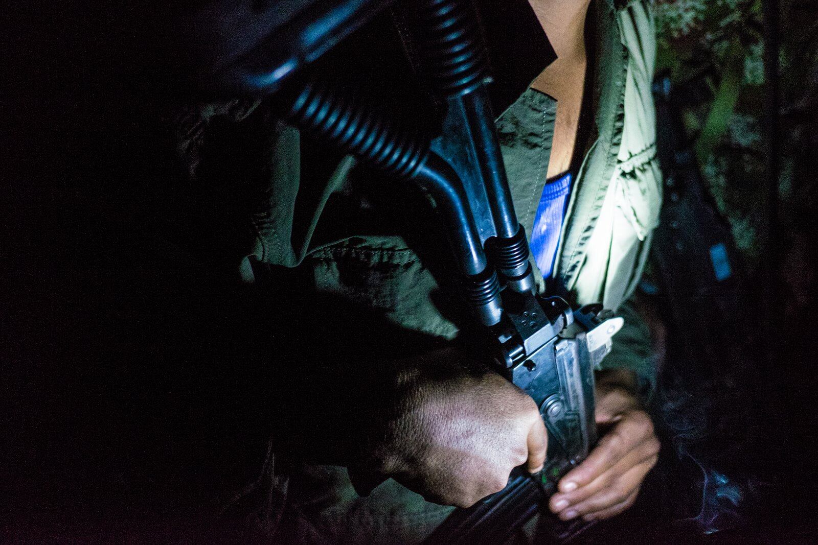 Los enfrentamientos entre disidentes de las Farc y el ELN se presentaron el miércoles 15 de marzo en Caldono, Cauca. 