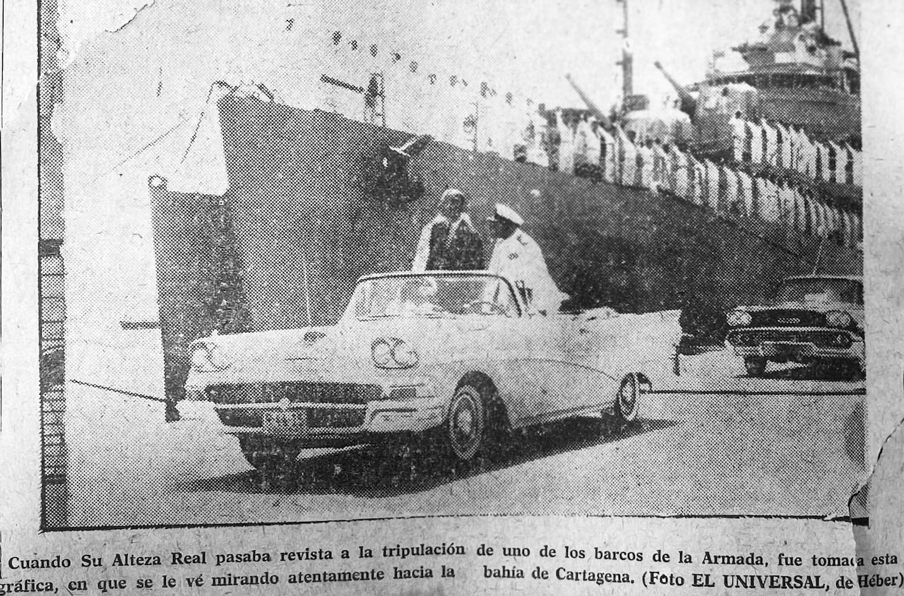 En La Heroica también se paseo en auto descapotado y conoció el Castillo de San Felipe de Barajas.