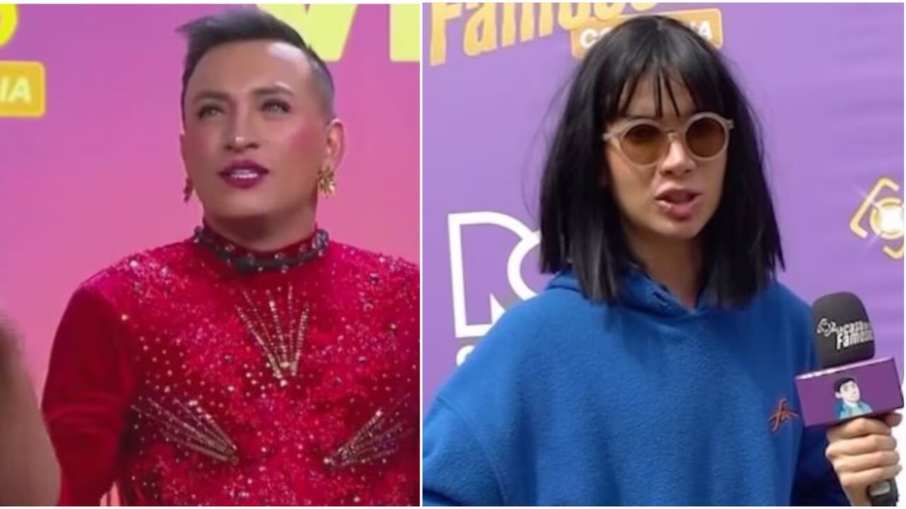 José Miel y Camilo Pulgarín en 'La casa de los famosos' Colombia.