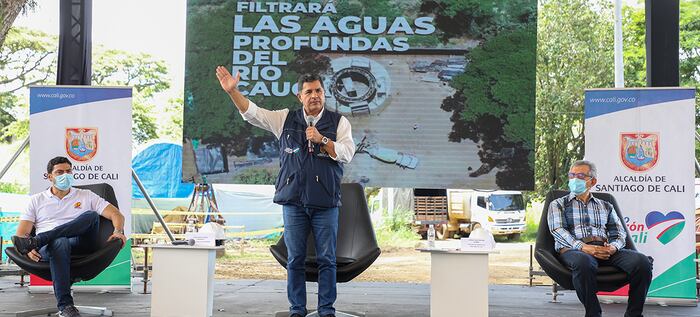 Presentación del proyecto lecho del río, con el que buscan nuevas formas de abastecimiento de agua en Cali