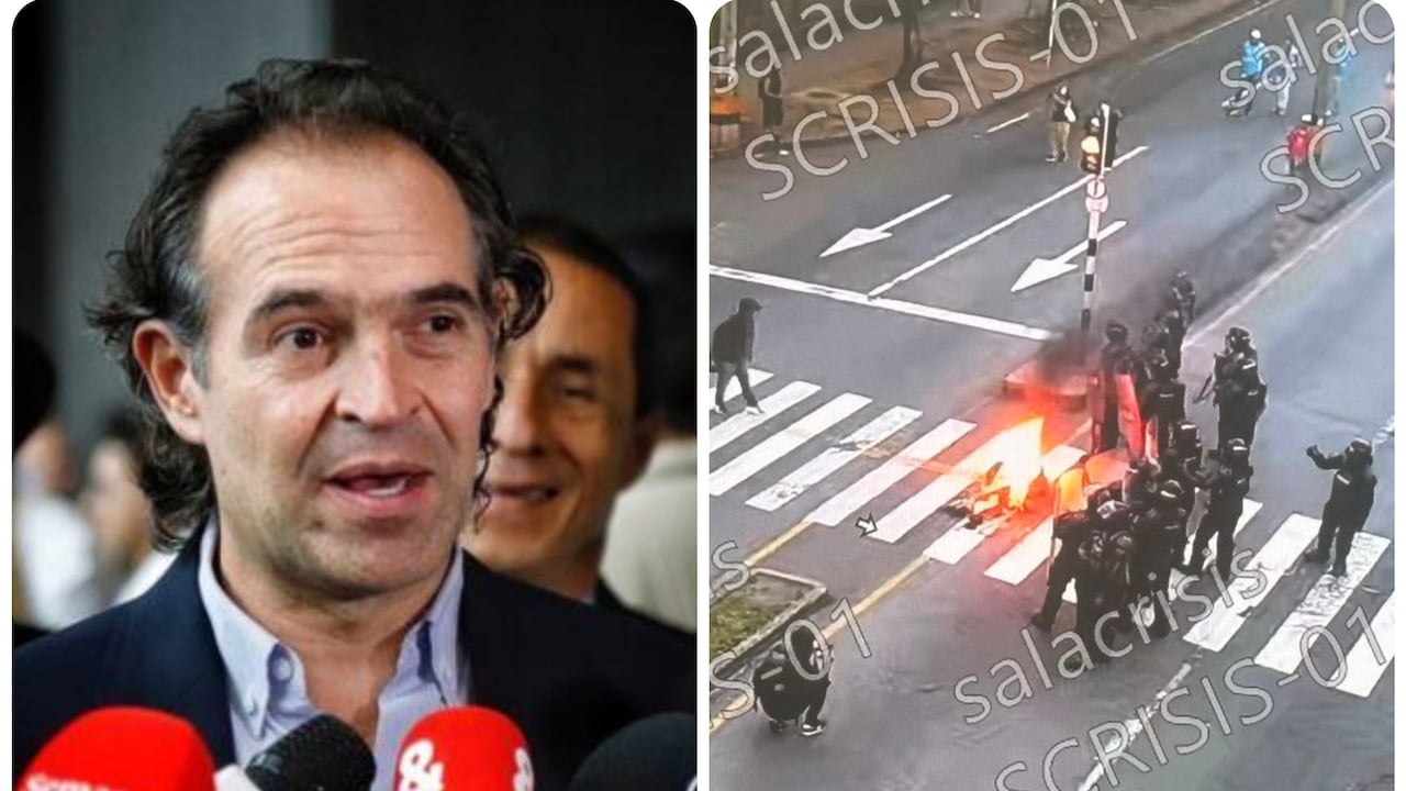 Alcalde de Medellín, Federico Gutiérrez, se pronunció tras el enfrentamiento entre el UNDMO y los manifestantes.