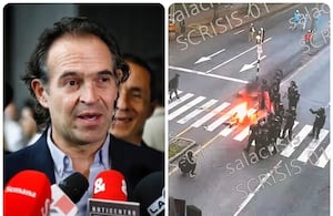 Alcalde de Medellín, Federico Gutiérrez, se pronunció tras el enfrentamiento entre el UNDMO y los manifestantes.
