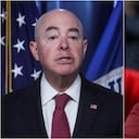 Una mujer migrante colombiana reacciona en el Aeropuerto Internacional El Dorado después de ser deportada de Estados Unidos.