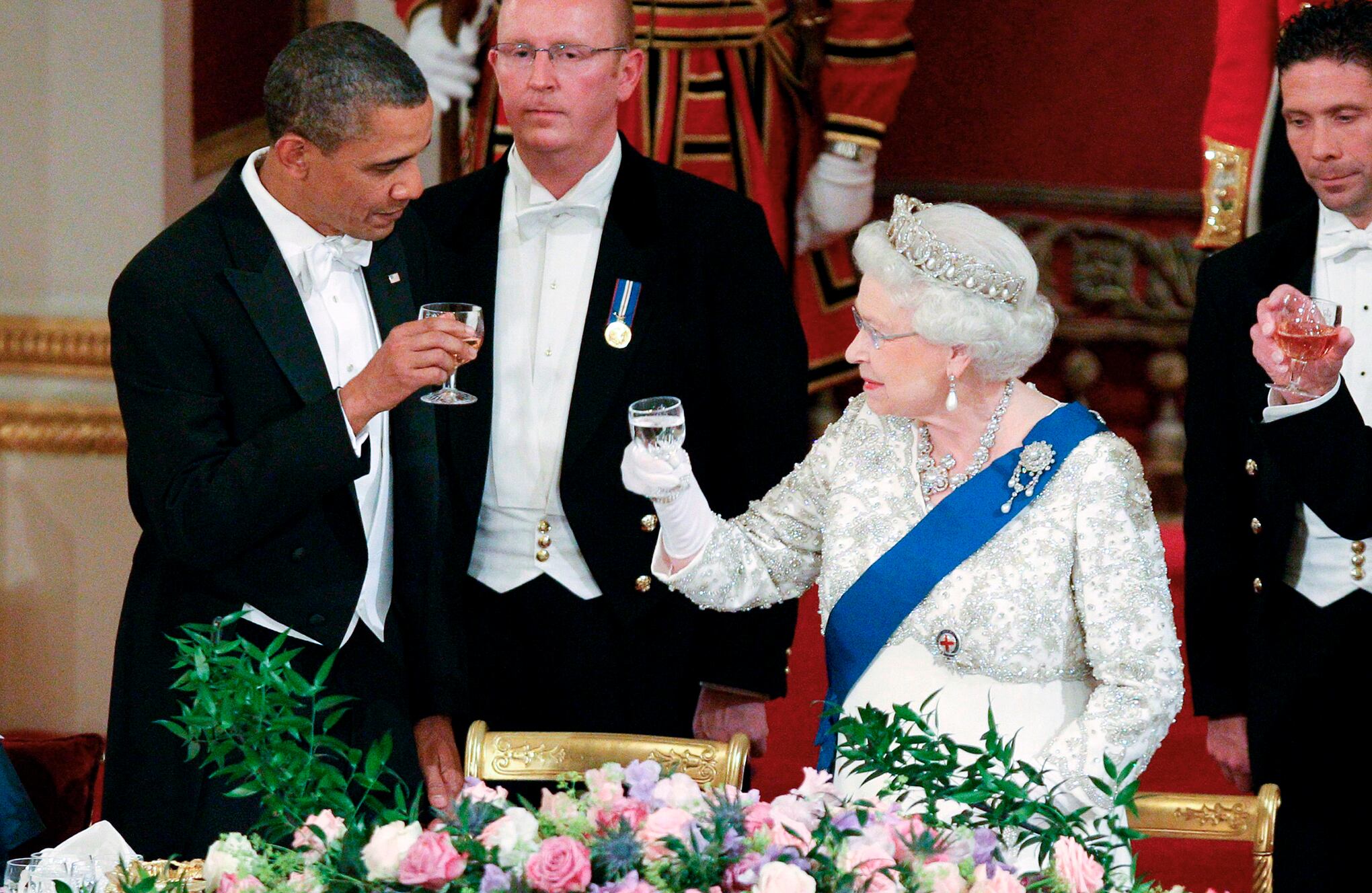 En imágenes : la reina Isabel II y los 12 presidentes de Estados Unidos