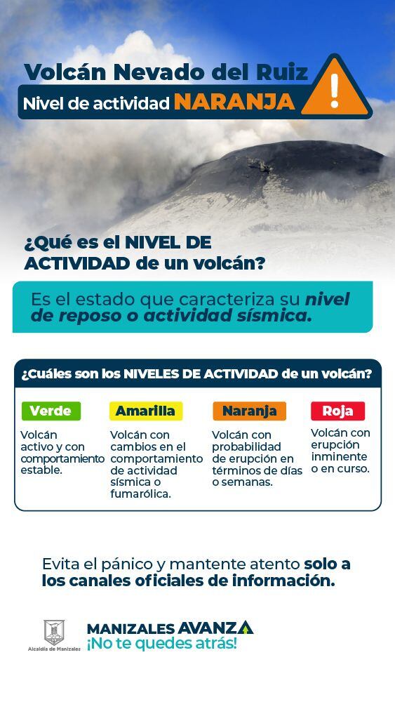 Recomiendan en caso de presentarse caída de ceniza volcánica, utilizar tapabocas