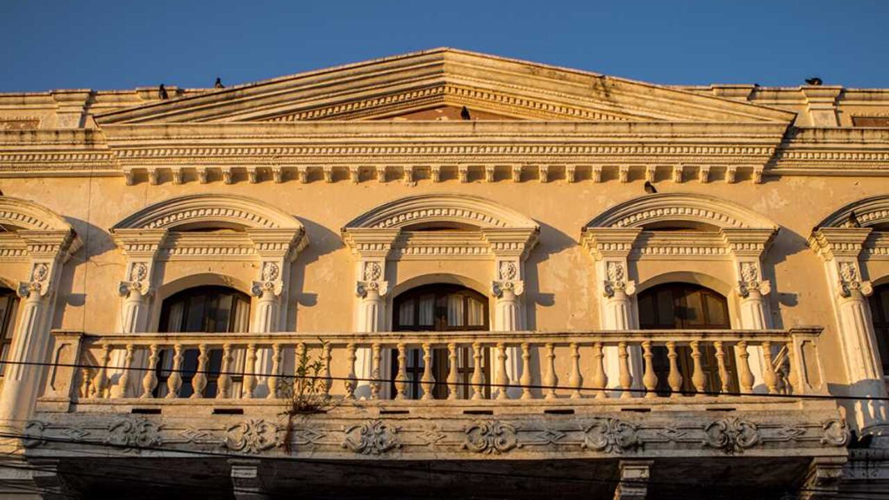 La casa donde se filmó la primera temporada. Archivo particular.