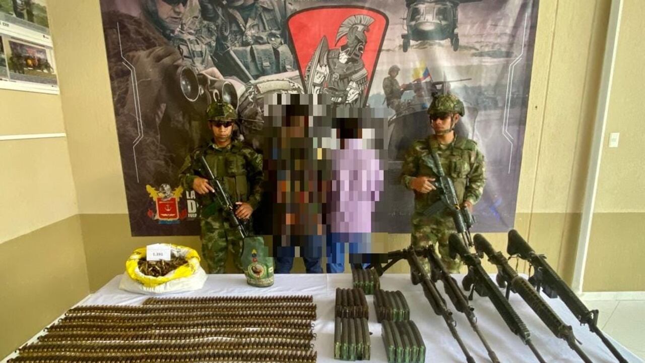 Integrantes del Clan del Golfo se someten a la justicia luego de un enfrentamiento con el Ejército.