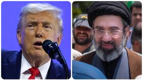 Donald Trump y Mojtaba Jamenei