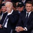 Los presidentes Joe Biden y Emmanuel Macron.