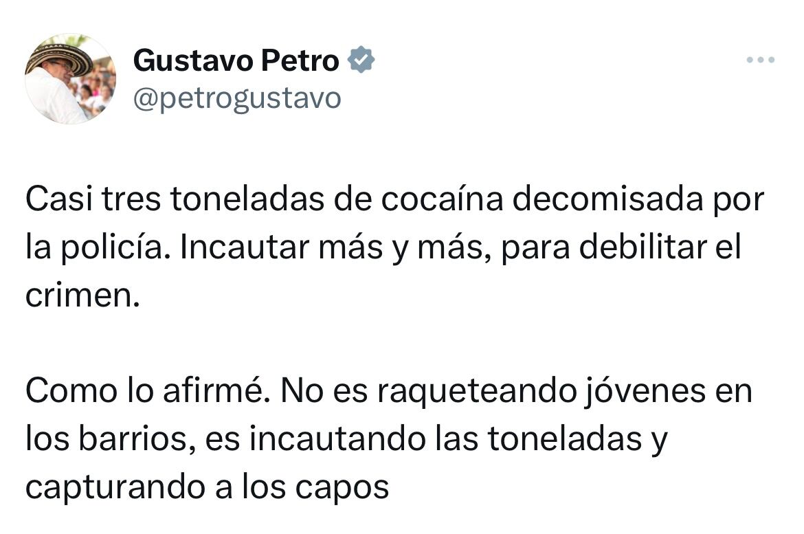 Mensaje presidente Gustavo Petro
