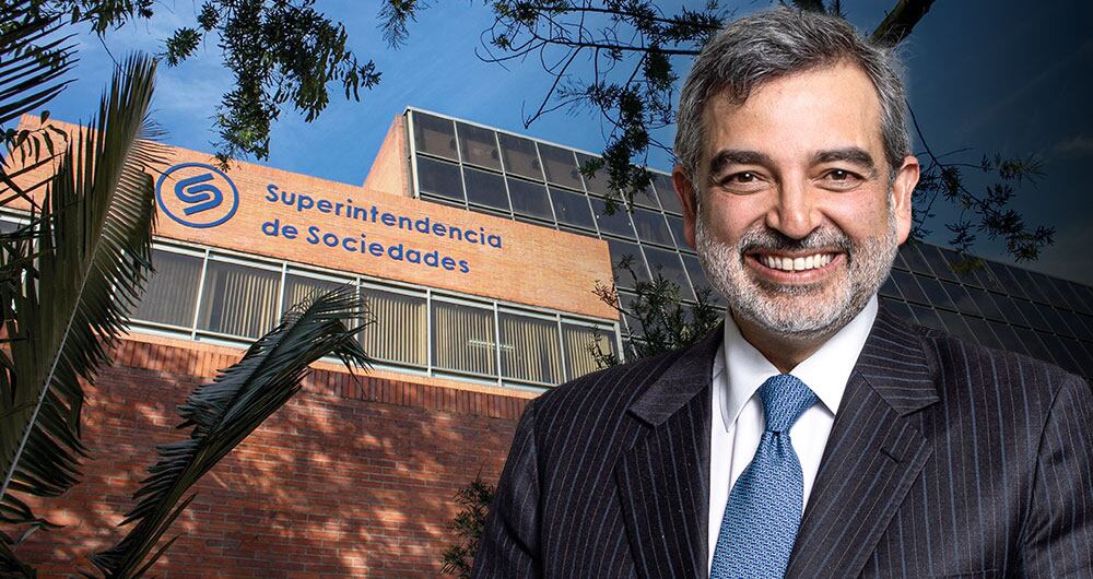 Juan pablo Liévano, superintendente de Sociedades, presentó este jueves el informe de las compañías.