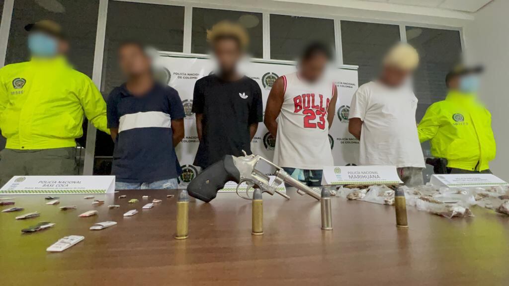 Capturados por expendido de estupefacientes en Cartagena