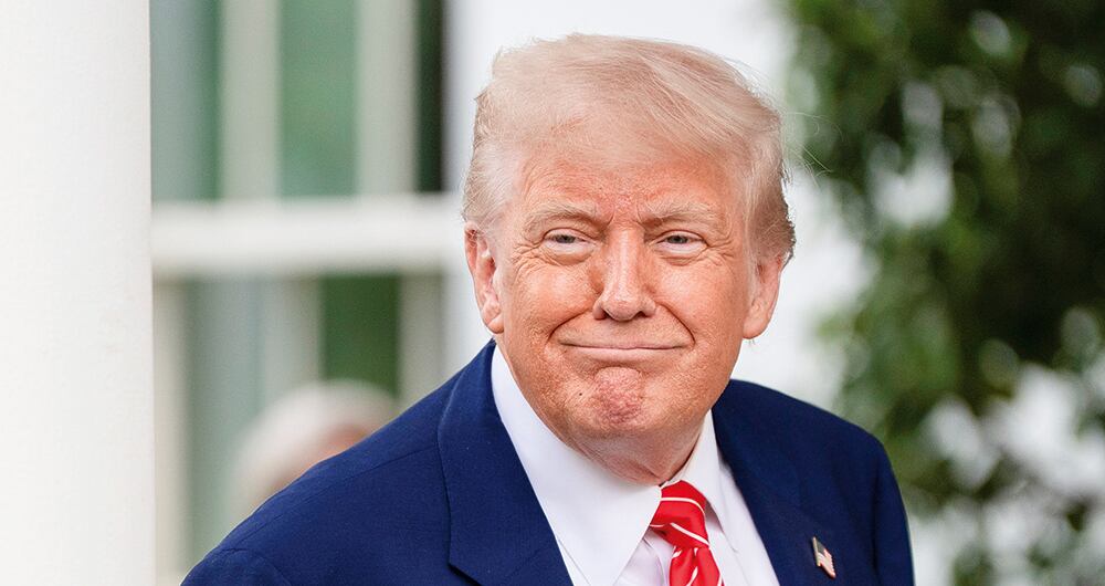 Donald Trump, presidente de Estados Unidos. 