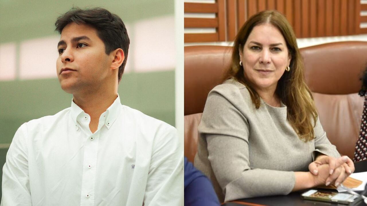 Diputado del Atlántico, Camilo Torres junto a su mamá Martha Villalba.