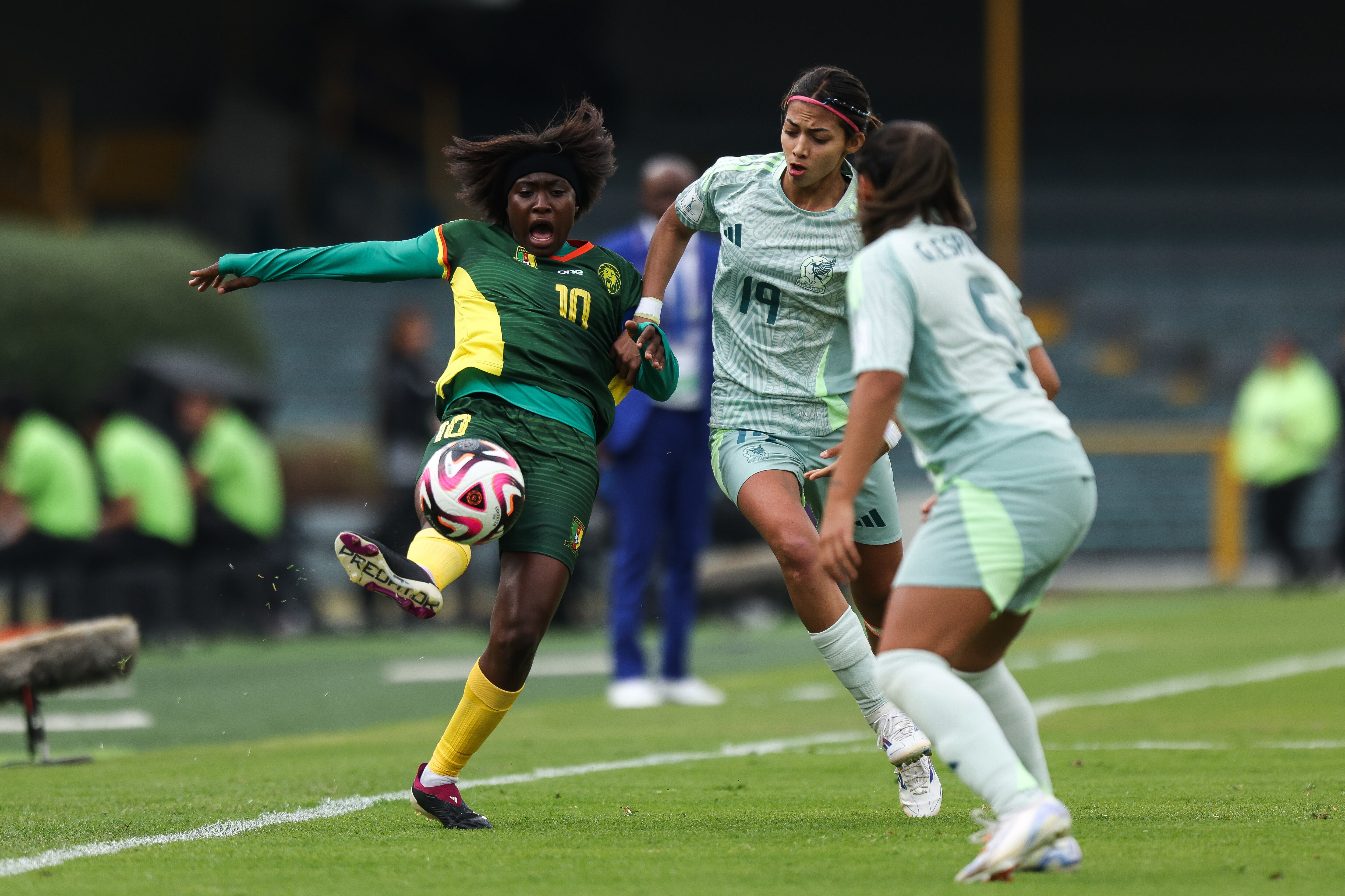 Camerún vs. México Mundial Femenino Sub-20 en Colombia