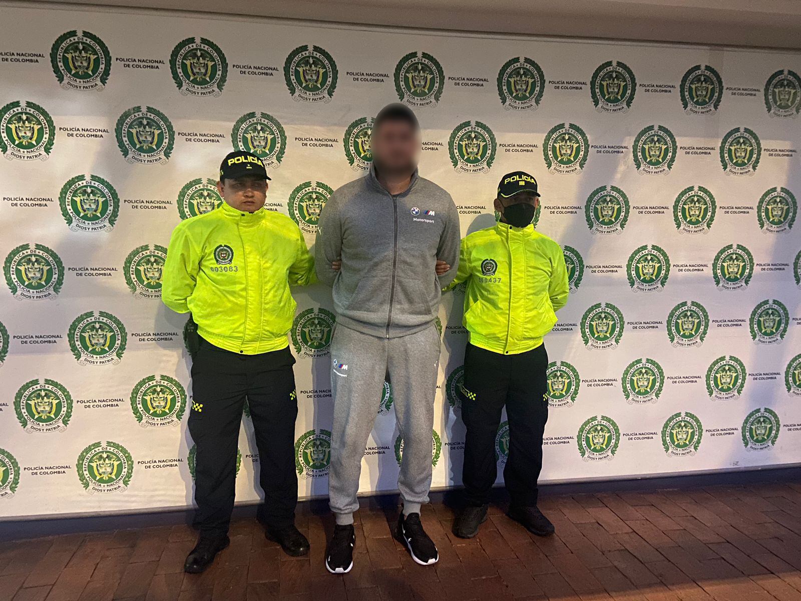 El extranjero fue detenido en la ciudad de Pereira