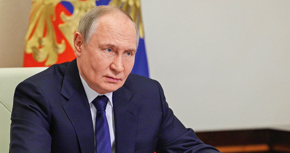 La funcionaria relató la imposibilidad de una paz actualmente con Rusia.