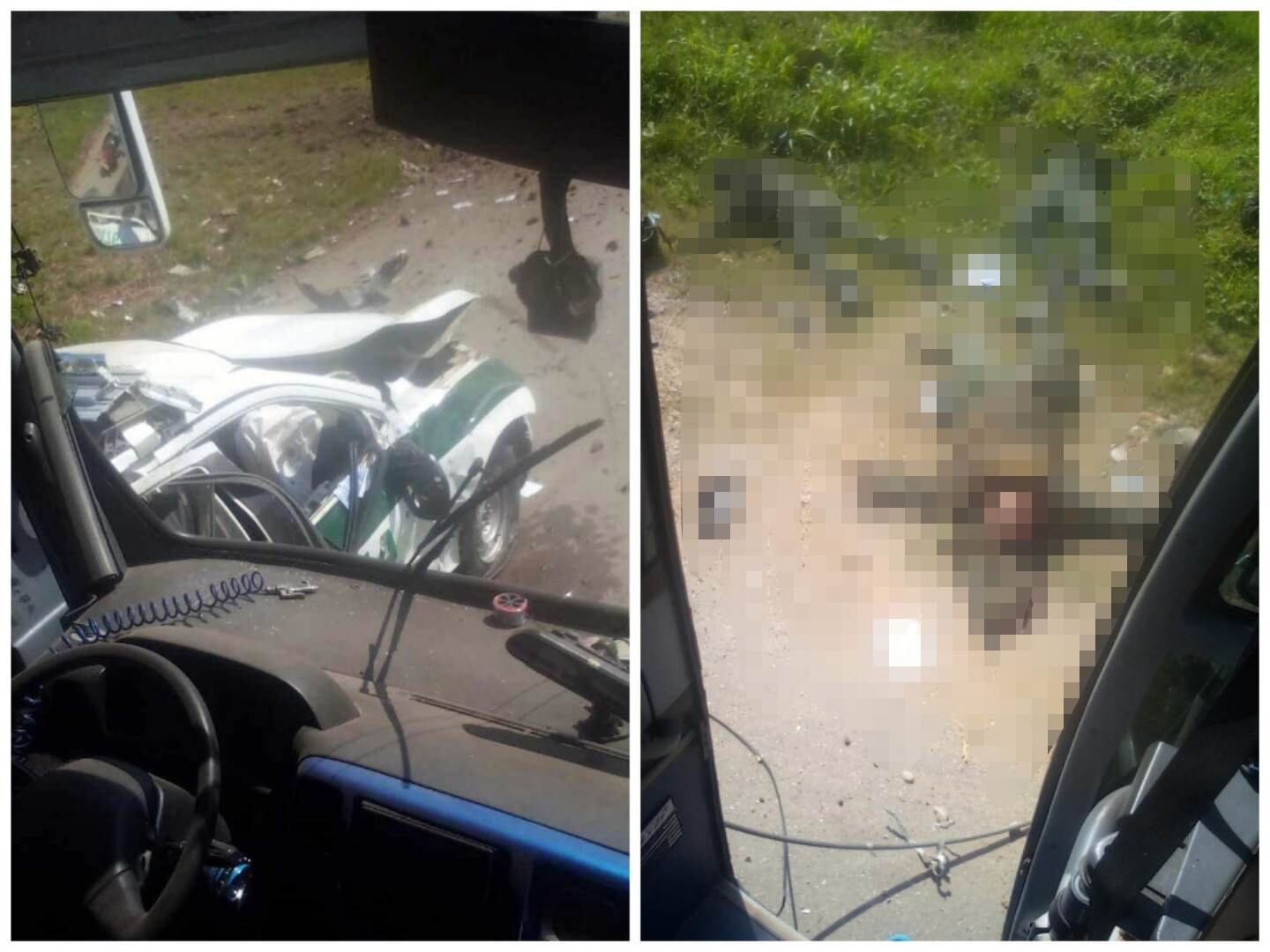 Los policías heridos están siendo trasladados a la ciudad de Cúcuta.