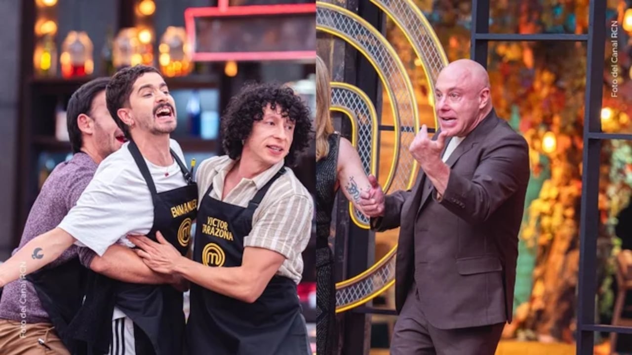 El tenso y divertido cruce entre Carmelo y Jorge Rausch en MasterChef Celebrity