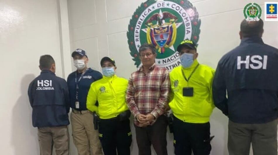 Hombre capturado en medio del proceso penal.