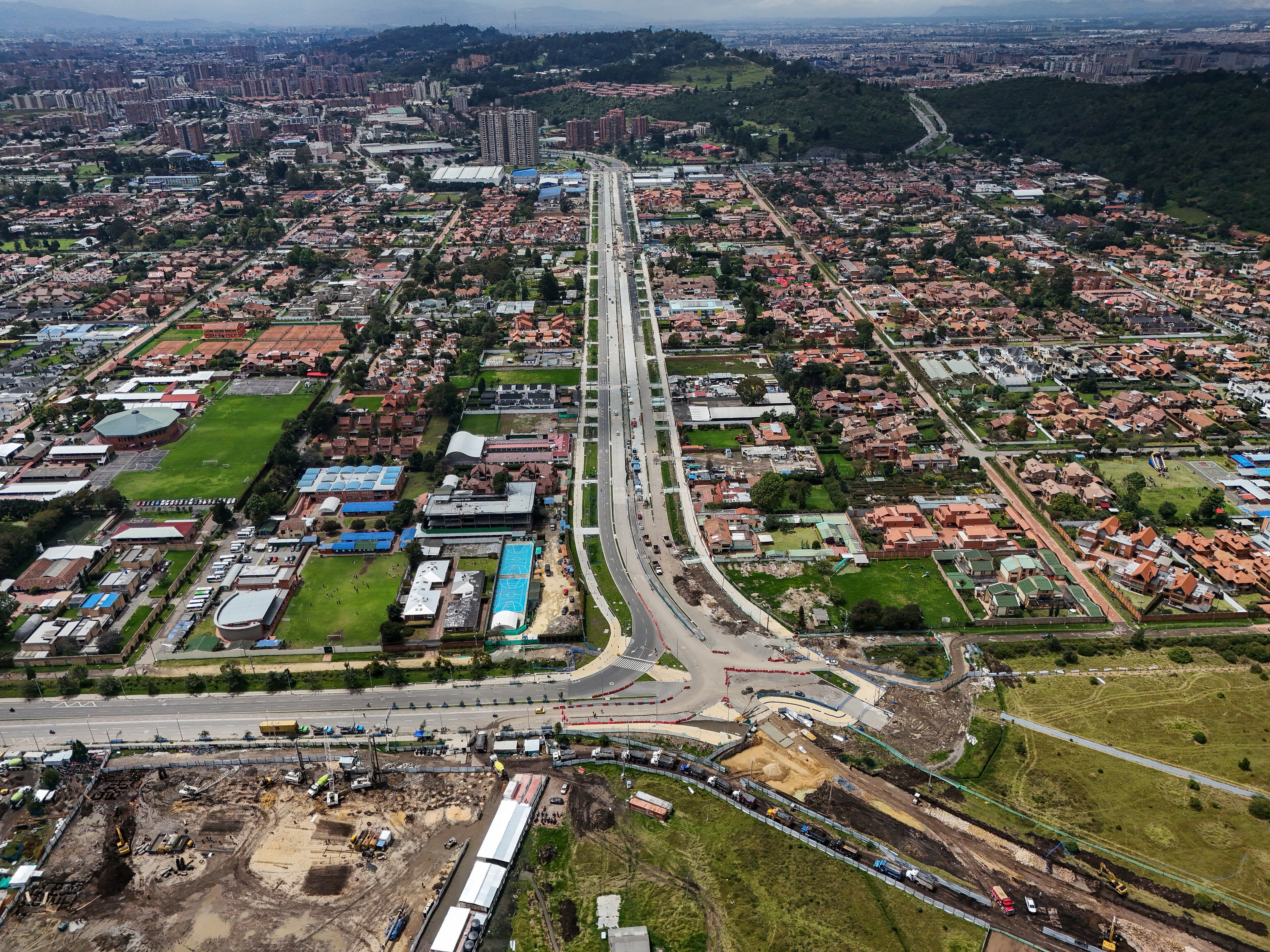 Avenida Boyacá con calle 183