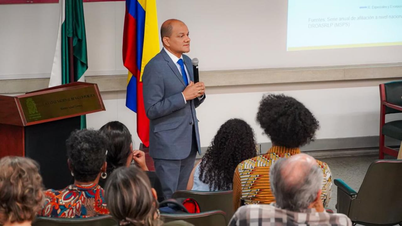 El viceministro de Protección Social, Luis Alberto Martínez.