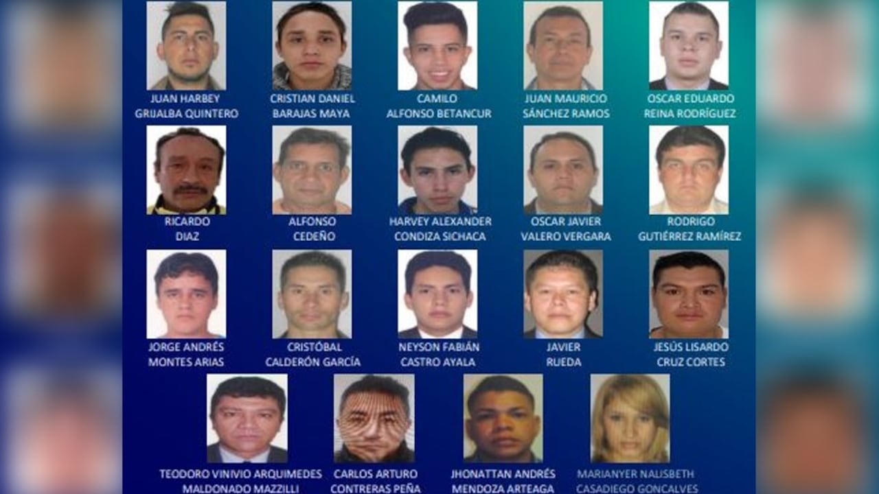 Estas son las 19 personas más buscadas por delitos sexuales en Bogotá.