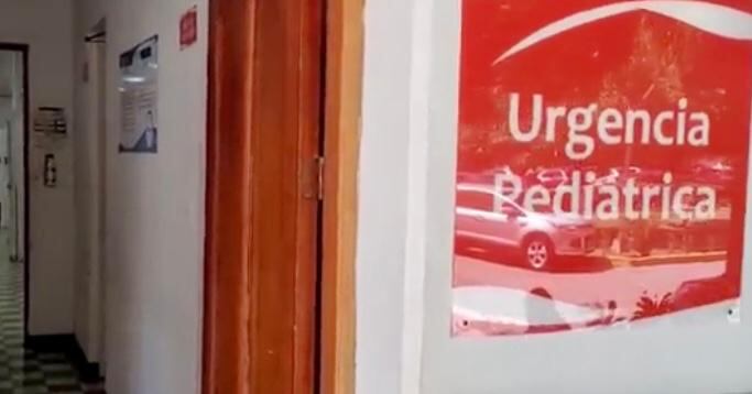 Hasta la Unidad pediátrica llegó el menor el sábado 21 de enero.