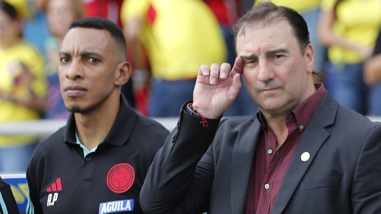 Amaranto Perea, asistente técnico de Nestor Lorenzo en la Selección Colombia de mayores