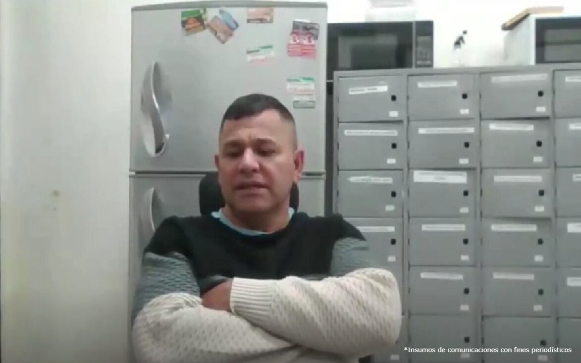 Carmen Evelio Castillo, alias Muñeca, en audiencia de imputación y medida de aseguramiento.