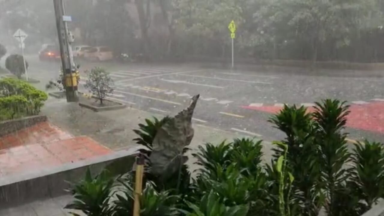 Lluvias en Medellín