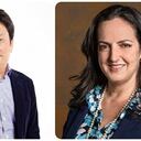 Francisco Santos y María Fernanda Cabal.