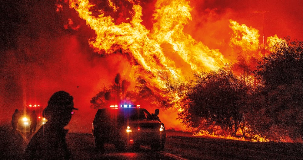 OROVILLE, CALIFORNIAEsta emergencia ha requerido más de 14.000 bomberos para apagar las llamas.