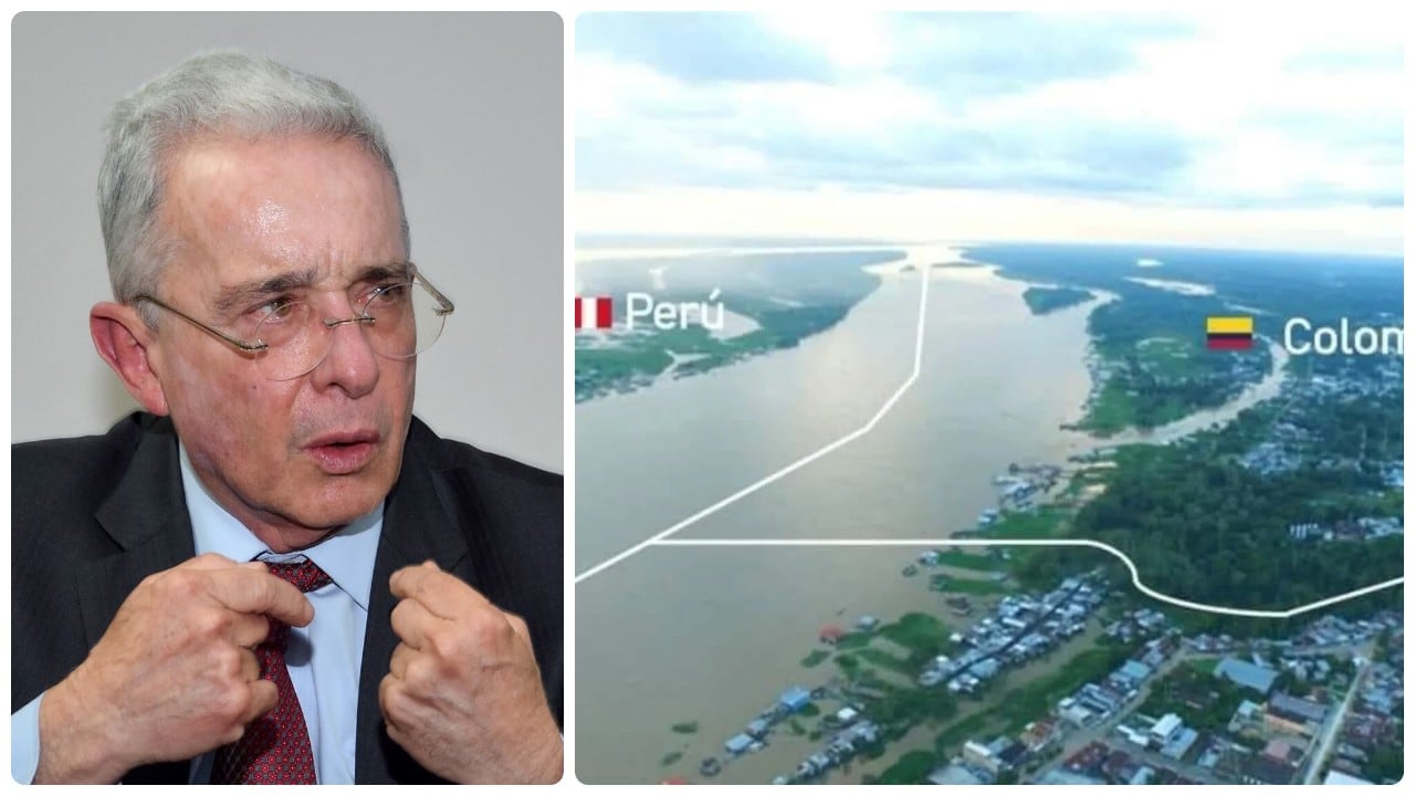 El expresidente Álvaro Uribe Vélez da sus opiniones sobre la disputa territorial con Perú.