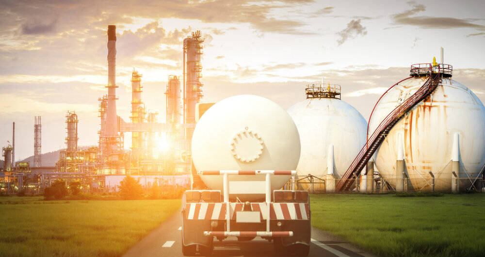 Distribución de gas TGI.