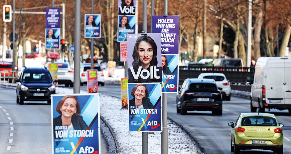 Las elecciones en Alemania se llevarán a cabo el domingo 23 de febrero.