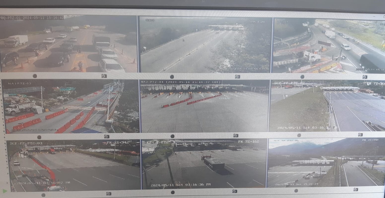 Coviandina reporta alto flujo de tráfico en la vía Bogotá - Villavicencio