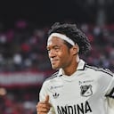 Juan Guillermo Cuadrado juega contra el Medellín