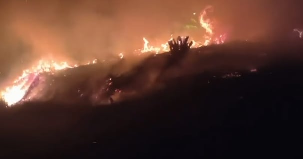 Incendios por sequías en fenómeno de El Niño